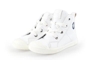 Jopper Hoge sneakers Jongens in maat 24 Wit, Verzenden, Schoenen, Zo goed als nieuw, Jongen of Meisje