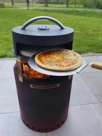 Rookvrije vuurton /korf met pizzaoven, Verzenden, Nieuw