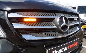 LED flitser signalering voorzijde bedrijfswagen met inbouw, Verzenden, Nieuw