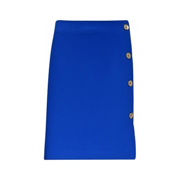 Due Amanti • cobalt blauwe rok • 5 (44), Maat 42/44 (L), Nieuw, Due Amanti, Verzenden
