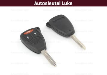 2+1-knop sleutel behuizing kpb1527 voor Dodge, Verzenden, Nieuw