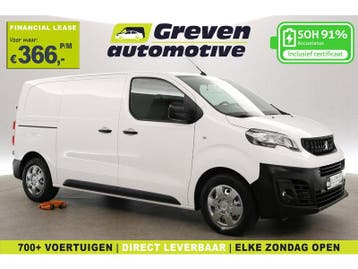 Peugeot e-Expert 75 kWh L2H1 | Snelladen | SOH 91% | Airco, Automaat, Wit, Elektrisch, Nieuw