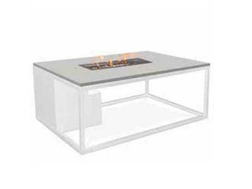 cosi fires cosiloft tuinhaard-vuurtafel 120 wit-grijs, Nieuw, Gas, Vloer