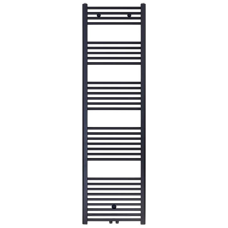 Designradiator Nile Gobi 180x50 cm Geborsteld Mat Zwart, Doe-het-zelf en Verbouw, Verwarming en Radiatoren, Ophalen of Verzenden