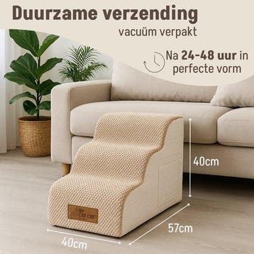 2dekans | By Cee Cee – Hondentrap Kai – 40 x 57 x 40 cm –, Ophalen of Verzenden, Zo goed als nieuw