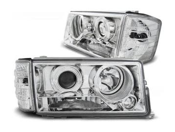 Chrome koplampen geschikt voor Mercedes W201 190, Verzenden, Nieuw, Mercedes-Benz