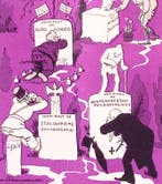 Beroemde doden van 1933 op spotprent (lijst optie, Lithos), Verzenden