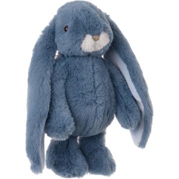 Bukowski konijn knuffel - blauw - staand - pluche - 40 cm, Verzenden, Nieuw