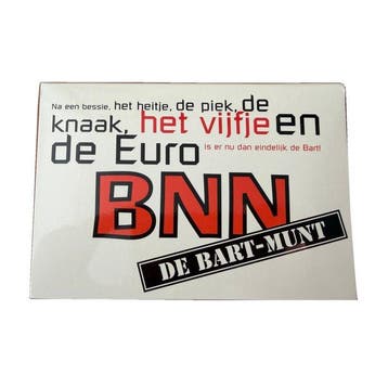 Nederland. 1997 – BNN “De Bart-Munt” Guilder Coin Set –, Postzegels en Munten