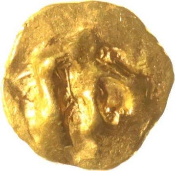 Nederlands-Indië - Sumatra - Srivijaya. 1/16 Mas gold Masa