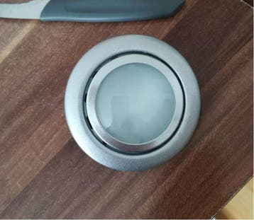 Dometic Inbouwspot LED Glas Rond 12V 10W, Ophalen of Verzenden, Nieuw