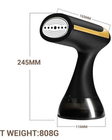 Draagbare Kledingstomer 1500W Handheld 350ml Snoer, Witgoed en Apparatuur, Stoomapparaten, Verzenden, Nieuw