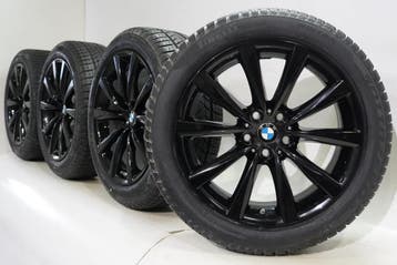 BMW 5 serie G30 G31 8 serie G14 G15 G16 642 18 inch velgen P, 18 inch, Gebruikt, Velg(en), Winterbanden