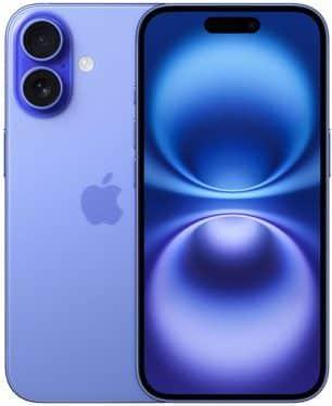 Apple iPhone 16 128GB Blauw met GARANTIE & verzending, Ophalen of Verzenden, Zo goed als nieuw