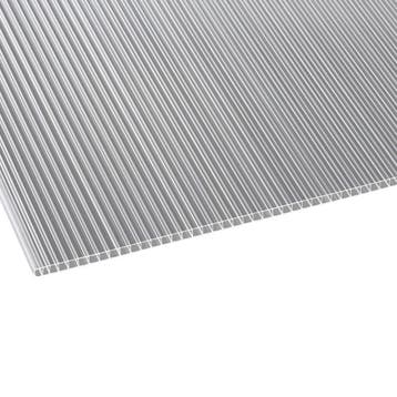 Polycarbonaat platen | Kanaalplaat 10 mm | Helder, Verzenden, Nieuw, Overige materialen, Minder dan 20 mm