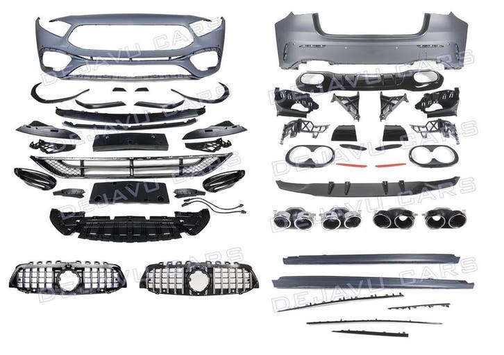 A45 AMG Look Body Kit voor Mercedes Benz A Klasse W177 Hatch, Auto diversen, Tuning en Styling, Ophalen of Verzenden