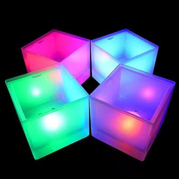 RGB LED IJsemmer 3,5L – Verlichte Multicolor Wijnkoeler, Verzenden, Nieuw