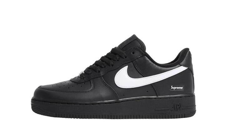 Nike Air Force 1 Low Supreme Black White, Kleding | Heren, Schoenen