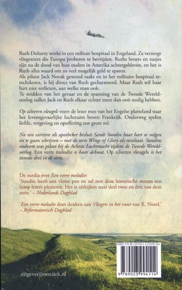 Op zilveren vleugels / Wings of Glory / 2 9789023994114, Verzenden, Gelezen, Sarah Sundin