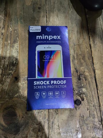Minpex Glazen Screenprotector - Geschikt voor iPhone 5/5s/SE, Ophalen of Verzenden, Nieuw