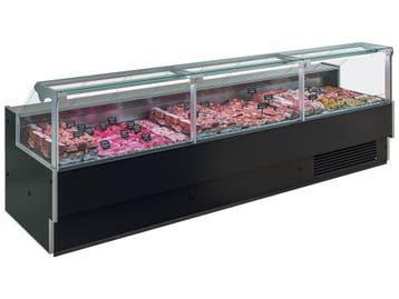 Artemis koeltoonbank B383 x D105,5 x H125 cm - zwart met, Zakelijke goederen, Nieuw in verpakking