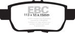 EBC 05-14 Honda Ridgeline 3.5 Greenstuff Rear Brake Pads, Ophalen of Verzenden, Nieuw