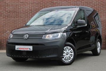 Volkswagen Caddy Cargo 2.0 TDI 75PK, Stof, Gebruikt, Volkswagen, Zwart