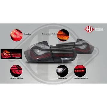 BMW 3-serie F30 M-Performance Black Line LCI styling LED, Verzenden, Nieuw, BMW