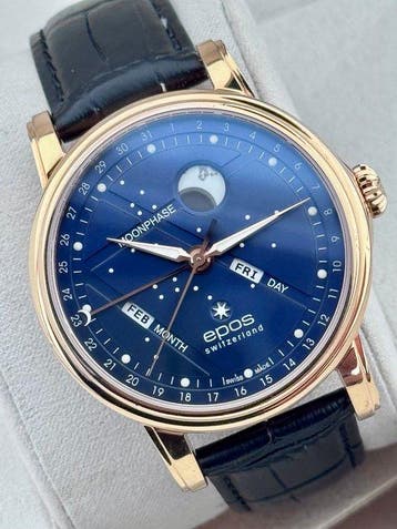 Epos - BM North Star Automatic Triple Date Moonphase - 3439, Nieuw