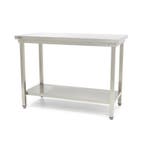 Werktafel rvs - 180 x 60 cm - Verstelbare Hoogte - met Onder, Verzenden, Nieuw in verpakking