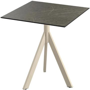 Inklapbare Tafel | INFINITY | HPL/RVS | Marmerlook Blad |, Verzenden, Nieuw in verpakking