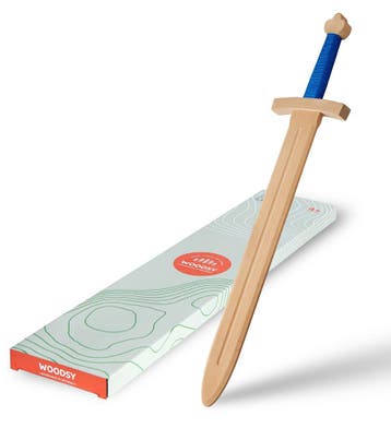 Woodsy houten speelgoed zwaard groo van €9,95 voor €8,95, Ophalen of Verzenden, Nieuw