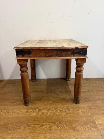 Gebruikte Massief Houten Tafel -T1709 Vintage/Café, Ophalen, Nieuw