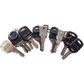 Eurolocks sleutel kwijt - Nabestel service, Vergader- of Presentatieruimte, Verzenden, Nieuw in verpakking, Complete inventaris