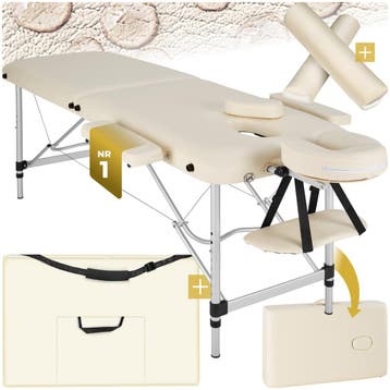 Massagetafel-set met 2 zones, Verzenden, Nieuw