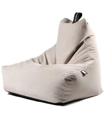 B-Bag Mighty-B Indoor Zitzak Suede - Stone, Verzenden, Nieuw