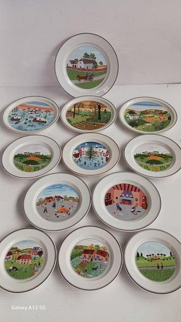 Villeroy & Boch - Gérard Laplau - Bord (12) - Porselein -
