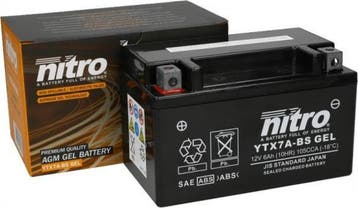 Nitro Accu ytx7a-bs gel, Verzenden, Nieuw