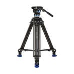 Benro A673TM Dual-Tube Aluminium Videostatief met S8PRO, Verzenden, Gebruikt