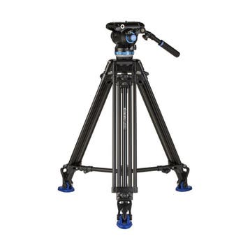Benro A673TM Dual-Tube Aluminium Videostatief met S8PRO, Verzenden, Gebruikt