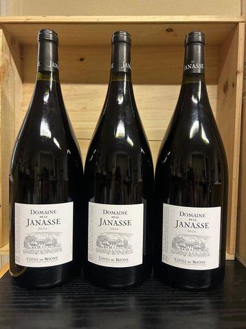 2024 Domaine de la Janasse - Côtes-du-rhône - 3 Magnums, Nieuw