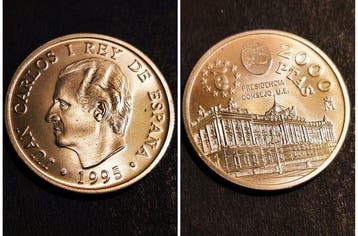 Spanje. Juan Carlos I. 2000 Pesetas 1995 (Zonder