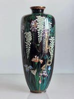 Vaas - Messing, cloisonné emaille (cloisonné) - Japan -