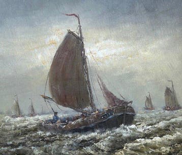 Peter Brouwer (1935-2010) - Marine