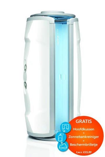 Zonnebank; Hapro Proline 28V (Professioneel, Staand model), Witgoed en Apparatuur, Zonnebanken en Gezichtsbruiners, Ophalen of Verzenden