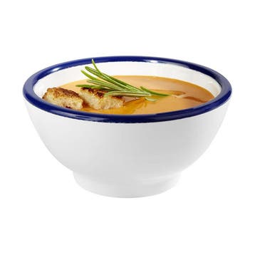 GGM Gastro | (6 stuks) Dipschaaltje - ENAMEL LOOK - Melamine, Verzenden