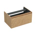 Onderkast Forzalaqua Reno 80x51x40 Cm 1 La Softclose Eiken, Ophalen of Verzenden, Nieuw