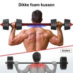 Verstelbare Dumbbell 30kg | Compact | OP=OP, Overige materialen, Rug, Krachtstation, Nieuw
