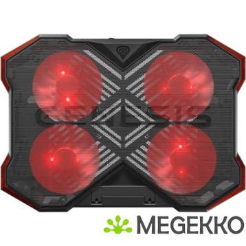 GENESIS NHG-2075 Oxid 260 17.3  laptop cooling pad, Verzenden, Nieuw