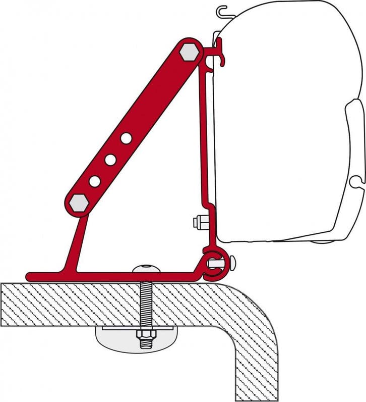 Fiamma Kit Roof Adapter F45, Caravans en Kamperen, Camper-accessoires, Nieuw, Ophalen of Verzenden
